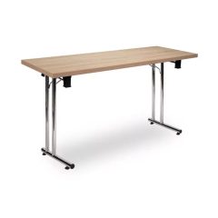 Fold L váz ezüst összecsukható asztal