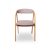   Futura All Tap tölgyfa rakásolható éttermi szék kárpitozott háttámlával és ülőfelülettel