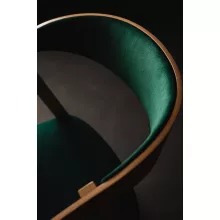 Futura All Tap tölgyfa rakásolható éttermi szék kárpitozott háttámlával és ülőfelülettel