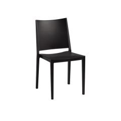 Gomera Full műanyag szék - Fekete