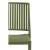 Gomera Stripes kültéri szék - Zöld