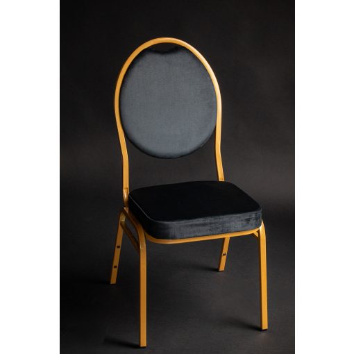 Herman Modern 920 konferencia szék - Fekete bársony