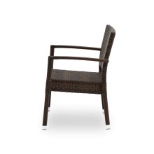 Leonardo rattan rakásolható szék - barna