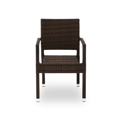 Leonardo rattan rakásolható szék - barna