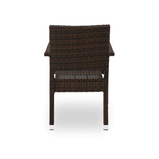 Leonardo rattan rakásolható szék - barna