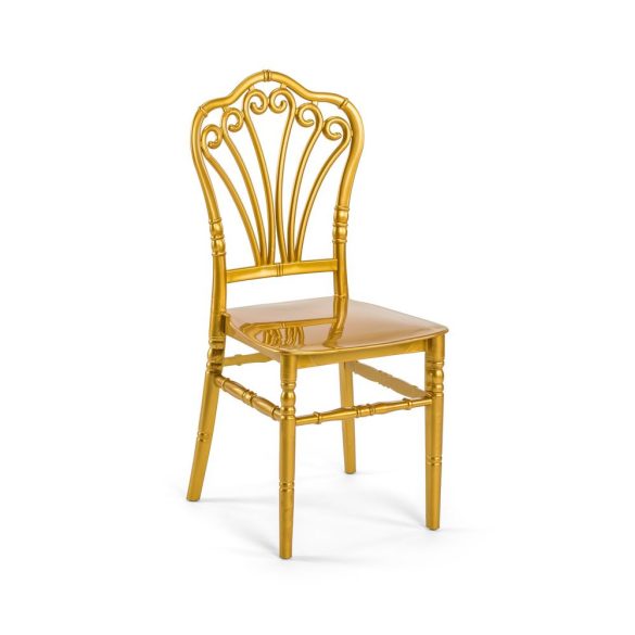 M - Lord esküvői szék - arany színben