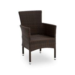 Lorenzo rakásolható kültéri szék - barna