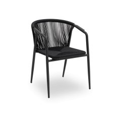 Luigi rakásolható kültéri szék - Antracit