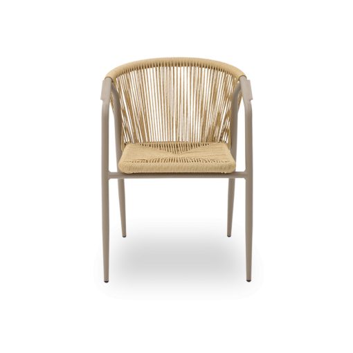 Luigi rakásolható kültéri szék - Bézs