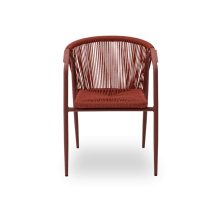 Luigi rakásolható kültéri szék - Piros