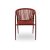 Luigi rakásolható kültéri szék - Piros
