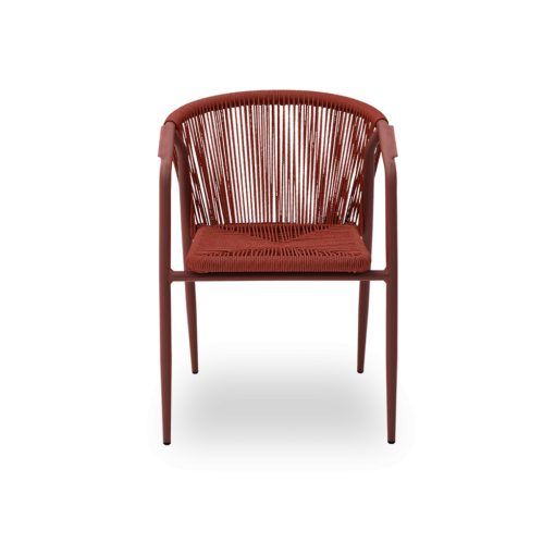 Luigi rakásolható kültéri szék - Piros