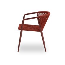 Luigi rakásolható kültéri szék - Piros