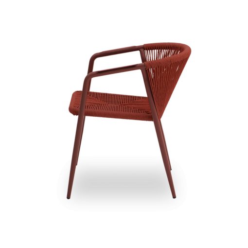 Luigi rakásolható kültéri szék - Piros