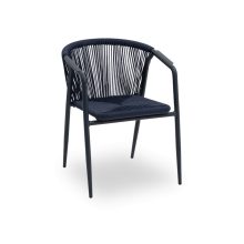 Luigi rakásolható kültéri szék - Sötétkék