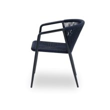 Luigi rakásolható kültéri szék - Sötétkék