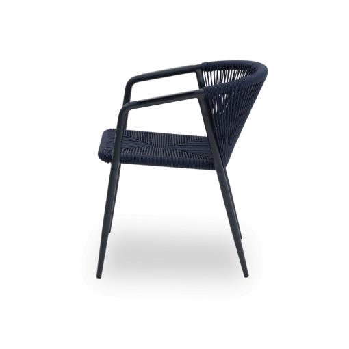 Luigi rakásolható kültéri szék - Sötétkék