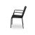   Marcello kültéri rakásolható éttermi szék antracit színben