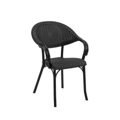 M - Marco kültéri szék - fekete színben