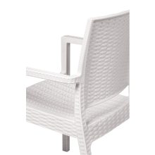 Mario kültéri szék - Fehér