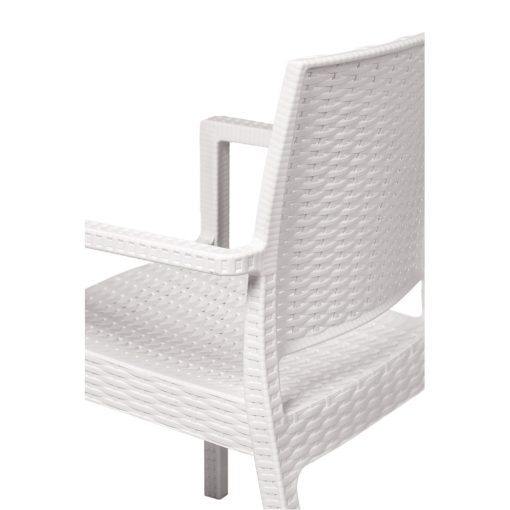 Mario kültéri szék - Fehér