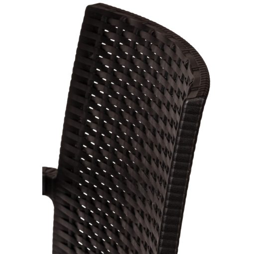 Mario kültéri szék - fekete