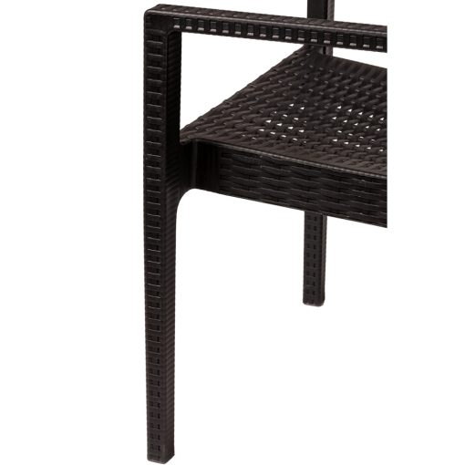 Mario kültéri szék - fekete