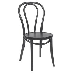 Monet 18 fa szék - Fekete