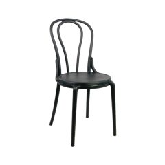 Monet műanyag szék - Fekete