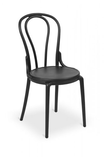 M - Monet kültéri szék - fekete színben