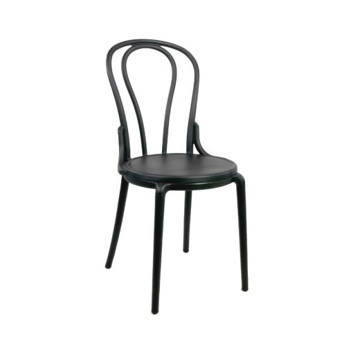 Monet műanyag szék - Fekete