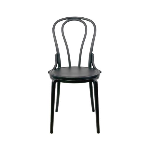 Monet műanyag szék - Fekete
