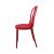 Monet műanyag szék - Piros
