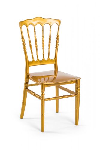 M - Napoleon esküvői szék - arany színben