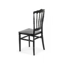 Napoleon esküvői szék - fekete színben