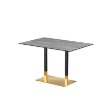Omega Duo asztal - Beton HPL lap