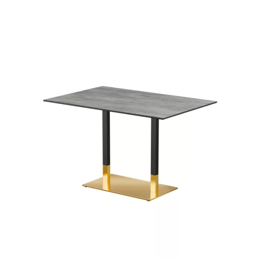 Omega Duo asztal - Beton HPL lap