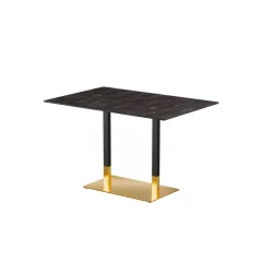 Omega Duo asztal - Ipari Acél HPL lap