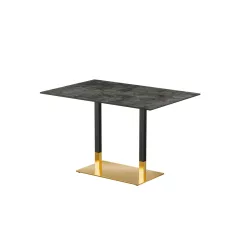 Omega Duo asztal - Loft Beton HPL lap