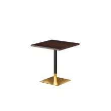 Omega asztal - Sötét Dió Laminált Lap (28 mm)