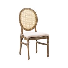 Palace 090 műanyag esküvői szék - Rusztikus