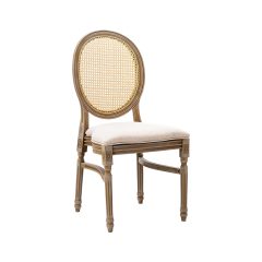 Palace 090 műanyag esküvői szék - Rusztikus