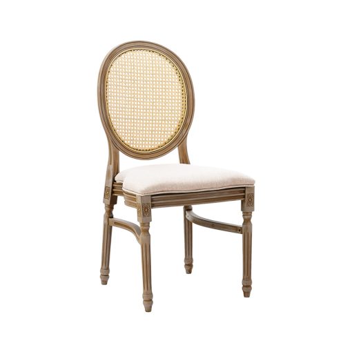 Palace 090 műanyag esküvői szék - Rusztikus