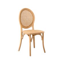 Palace Rattan esküvői szék - Fehérre meszelt