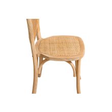 Palace Rattan esküvői szék - Fehérre meszelt