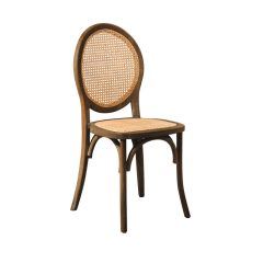 Palace fa esküvői szék - Sötét rusztikus