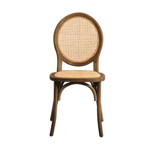 Palace fa esküvői szék - Sötét rusztikus