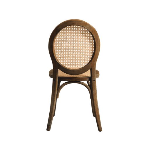 Palace fa esküvői szék - Sötét rusztikus