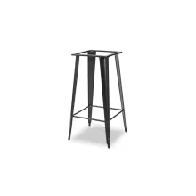 Paris modern fémvázas bárasztal sonoma színben (68x68)