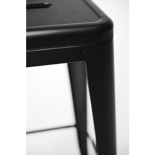 Paris modern fémvázas rakásolható bárszék zöld színben